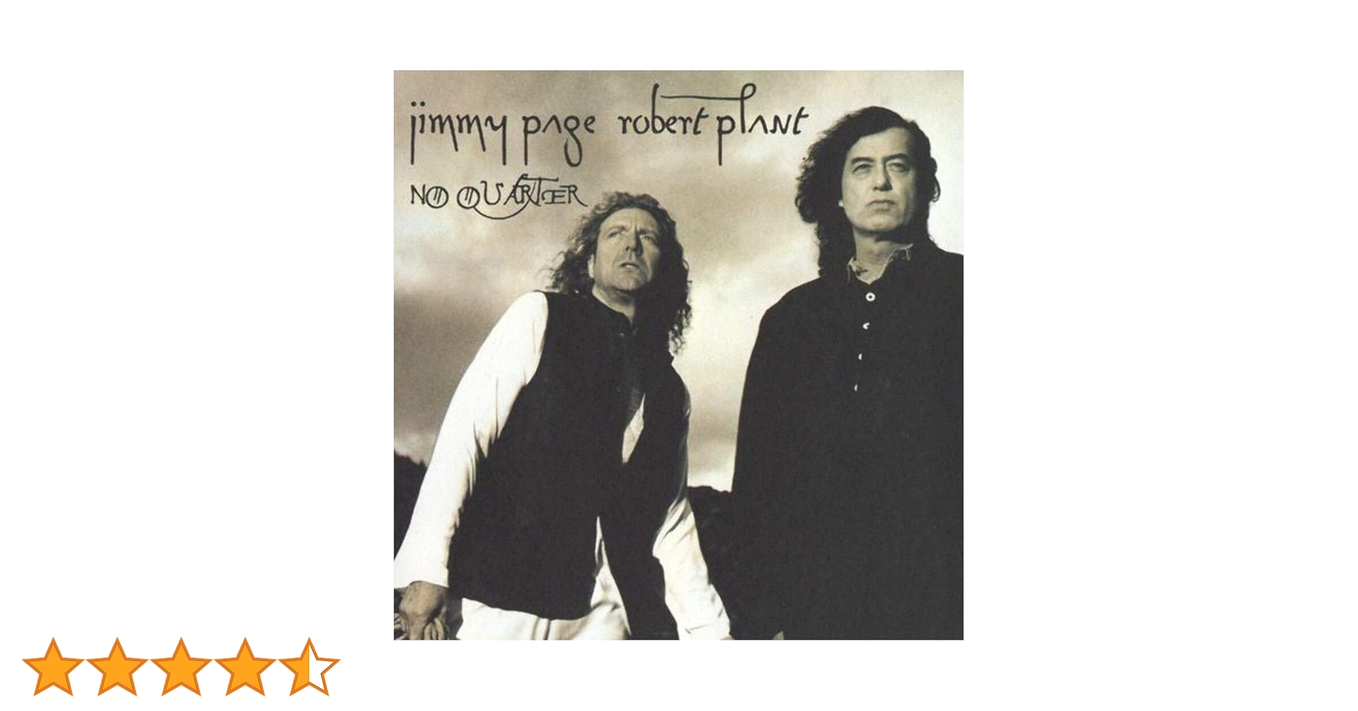 Page & Plant / No Quarter USオリジナル・レコード Jimmy Page, Robert Plant – No Quarter: Jimmy Page & Robert Plant
